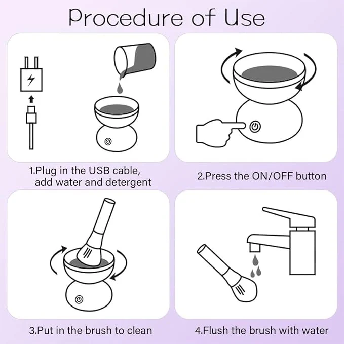 Mini Makeup Brush Cleaner | Easy Brush Cleaning UAE - Image 5